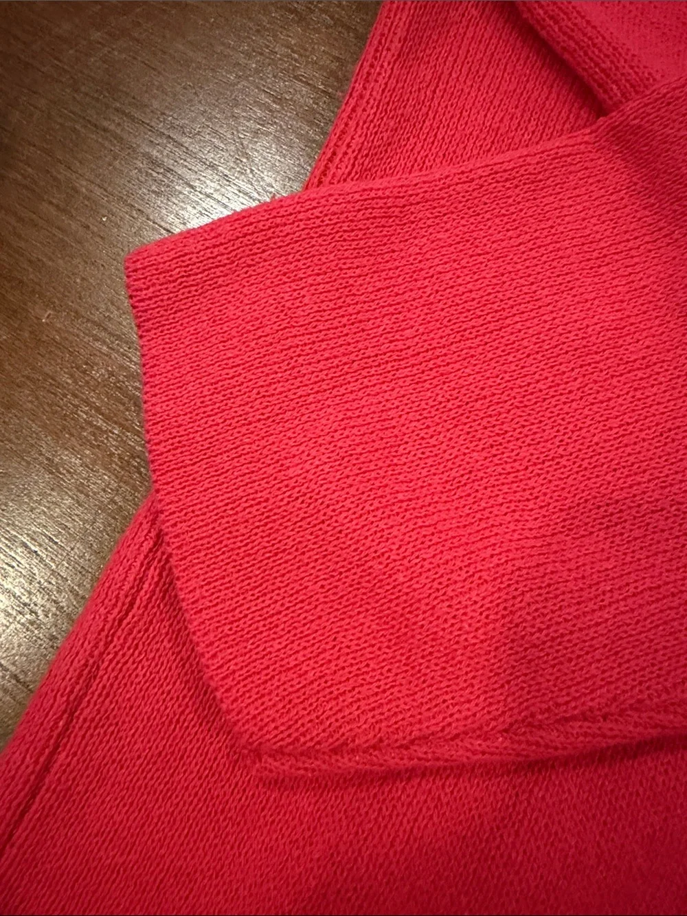 Women’s USA made Sunshine' Red Crewneck Sweater Top